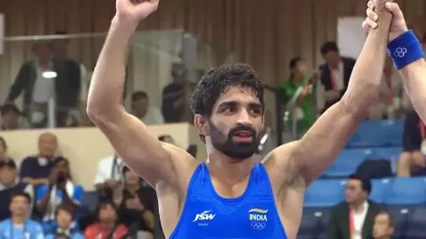 Aman Sehrawat Wins Asian Games 2026 Gold, Beats World Champion in 57kg Wrestling Final Aman Sehrawat Wins Asian Games 2026 Gold, Beats World Champion in 57kg Wrestling Final