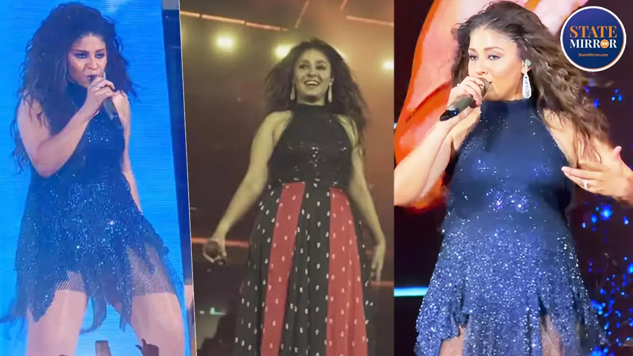 Sunidhi Chauhan के सूरत कॉन्सर्ट पर बवाल, ड्रेस को लेकर उठे सवाल, शो के दौरान ही 2 बार बदला आउटफिट