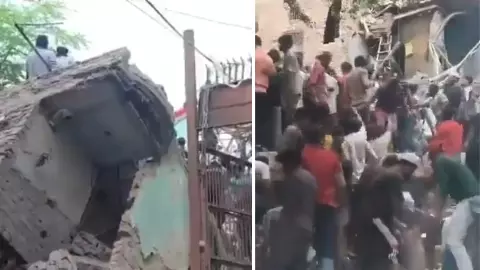 क्या सीमापुरी की बिल्डिंग गिरने का भूकंप से है कनेक्शन? पड़ोसियों ने क्या-क्या बताया, 1 की मौत, 8 को बचाया गया- देखिए 8 VIDEO