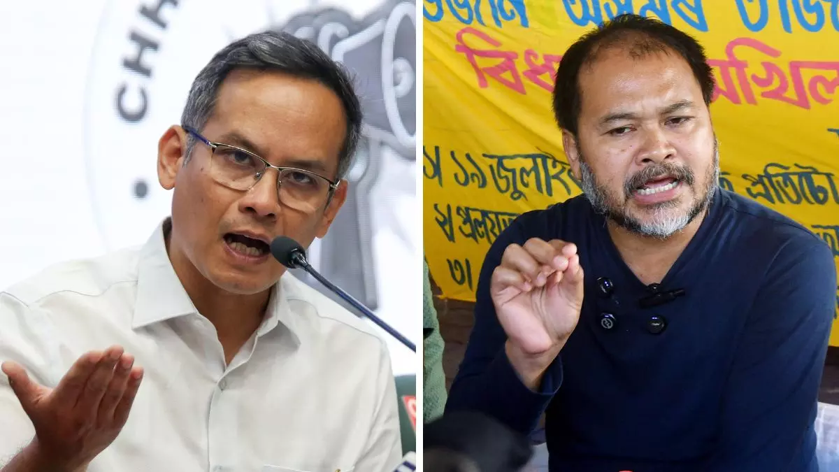 Nagaon Bypoll: Akhil Gogoi Targets Gaurav Gogoi After Congress Defeat