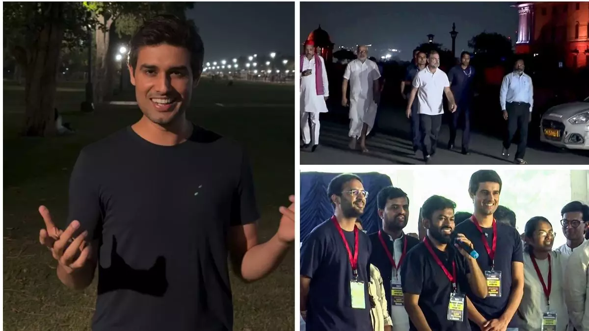 Dhruv Rathee Questions Delhi Metro Restrictions as INDIA Bloc Meets President Over CEC
