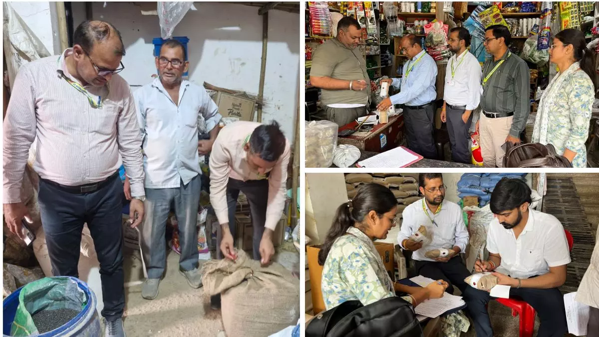 Noida Food Department Seizes 90 Kg Groundnuts