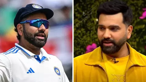 rohit sharma on koi garden me nahi ghoomega comment
