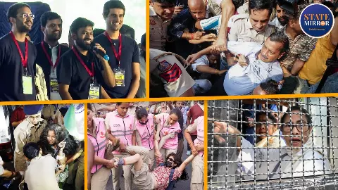 दीपके और ध्रुव राठी को छोड़ सभी प्रदर्शनकारी रिहा, CJP ने बताया-आधी जीत; मेट्रो बंदी पर कल SC में सुनवाई- देखिए Protest के 8 VIDEO दीपके और ध्रुव राठी को छोड़ सभी प्रदर्शनकारी रिहा, CJP ने बताया-आधी जीत; मेट्रो बंदी पर कल SC में सुनवाई- देखिए Protest के 8 VIDEO