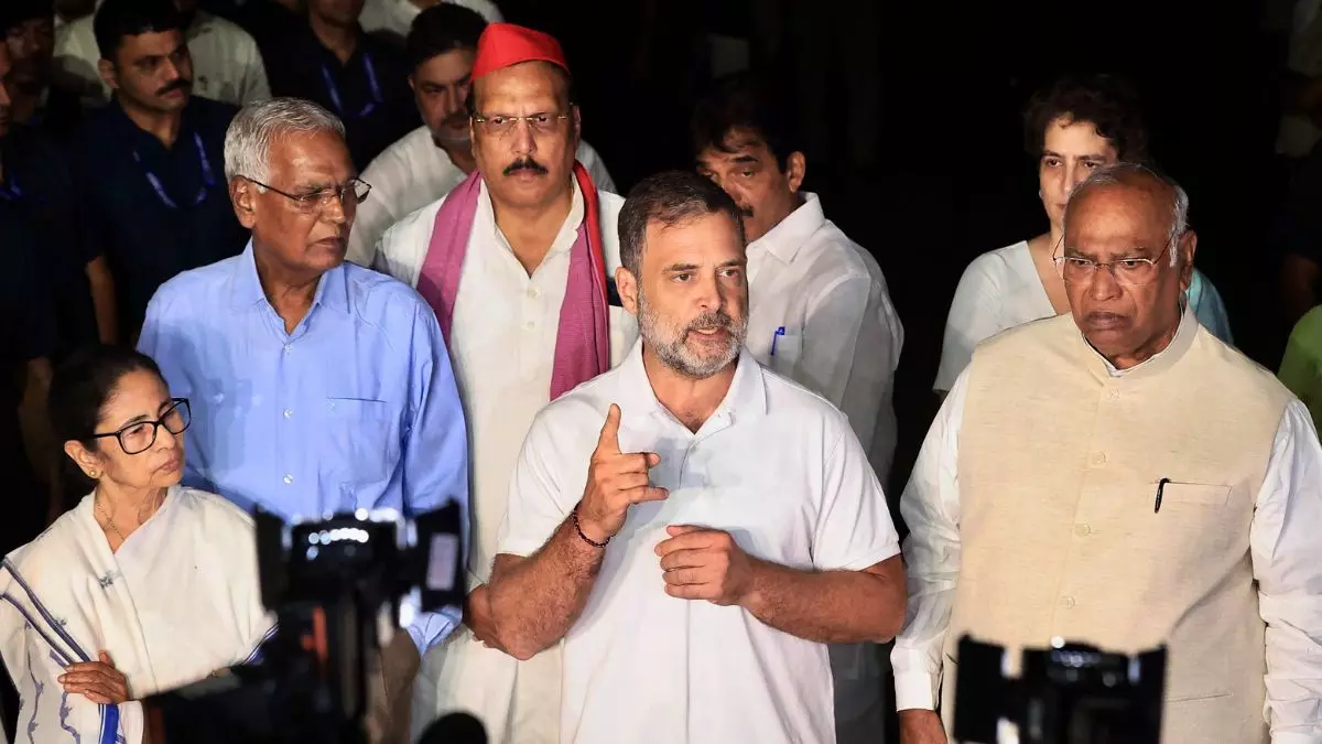 Opposition Supreme Court March: Rahul Gandhi, Akhilesh on SIR and Vote Chori