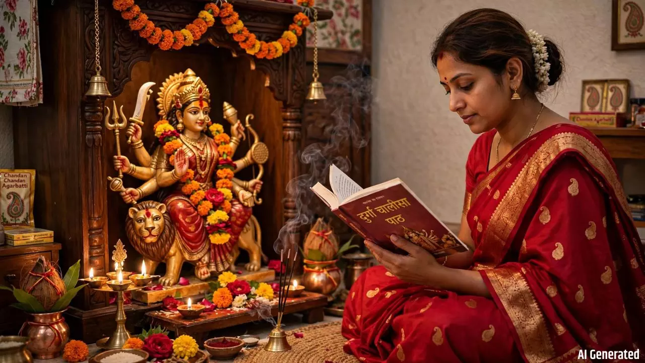 Shardiya Navratri 2026: नवरात्रि में सुबह या शाम कब करना चाहिए दुर्गा चालीसा का पाठ, जानें रोजाना इसे पढ़ने के लाभ