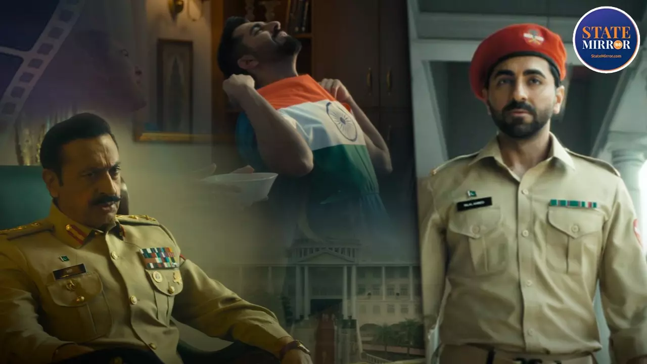 पाकिस्तान के पास कश्मीर के नाम पर एक पुलाव ही तो बचा था... मजेदार है Ayushmann Khurrana की Udta Teer का दूसरा ट्रेलर, Video