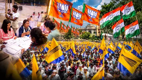 Gandhinagar election results: गुजरात से AAP के लिए बुरी खबर, कांग्रेस को मैसेज, नतीजों से क्या सामने आया? Gandhinagar election results: गुजरात से AAP के लिए बुरी खबर, कांग्रेस को मैसेज, नतीजों से क्या सामने आया?