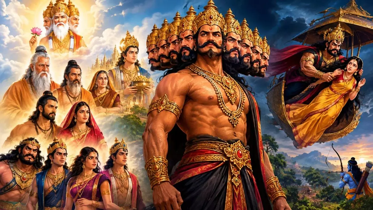 मां सीता हरण करना या फिर... ब्रह्मा जी का वंशज था रावण, फिर क्यों कहलाया राक्षस? पढ़िए दशानन की वंशावली
