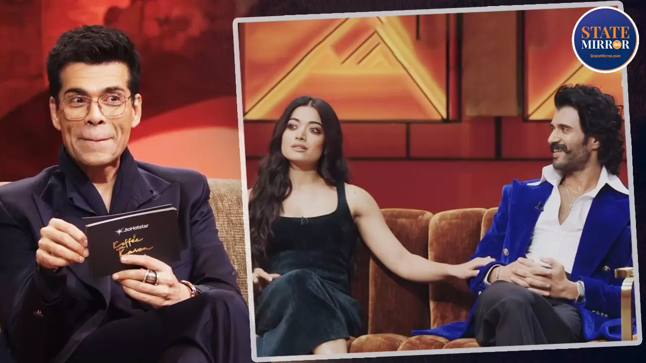 Koffee With Karan 9:  Rashmika Mandanna ने Vijay Deverakonda से 100 बार पूछा था शादी का सवाल, Allu Arjun पर भी किया मजेदार खुलासा, विजय ने बताया खुशहाल शादी का फॉर्मूला