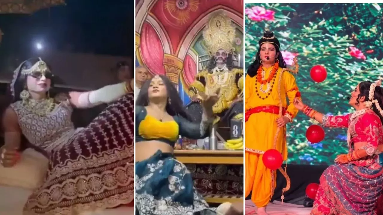 लैला के गाने से लेकर राणा जी तक, 2026 में ये कैसी रामलीला? रावण दहन होने से पहले शूर्पणखा का स्वैग देख यूजर्स हैरान- VIDEO