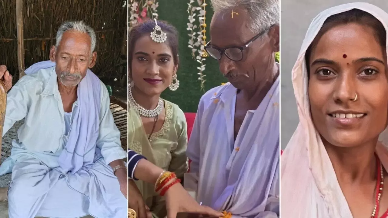 75 साल के रामसुधर और 30 साल की रीना की सगाई निकली फर्जी, फॉलोअर्स बढ़ाने के लिए किया नाटक, सिर्फ 4 हजार बढ़े
