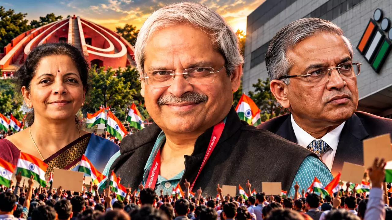 निर्मला सीतारमण के पति परकला प्रभाकर के बारे में कितना जानते हैं आप, ज्ञानेश कुमार के खिलाफ प्रदर्शन में होंगे शामिल, SIR पर क्या बोले?