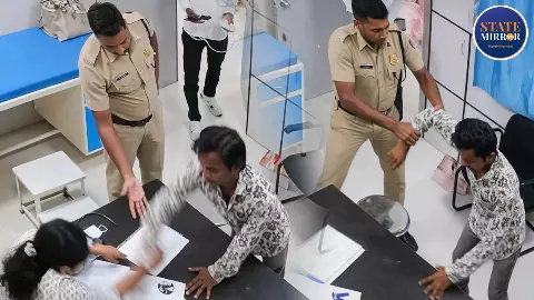मेडिकल के लिए आया था आरोपी, फिर ऐसा क्या हुआ कि महिला डॉक्टर को मार दिया थप्पड़, महाराष्ट्र का वीडियो वायरल