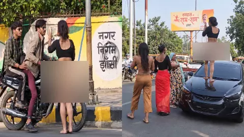 झांसी में किन्नरों का हाईवोल्टेज ड्रामा, सड़क पर कपड़े उतारकर जमकर किया हंगामा, पुलिस की किस बात से नाराज? 10 Points में समझें मामला