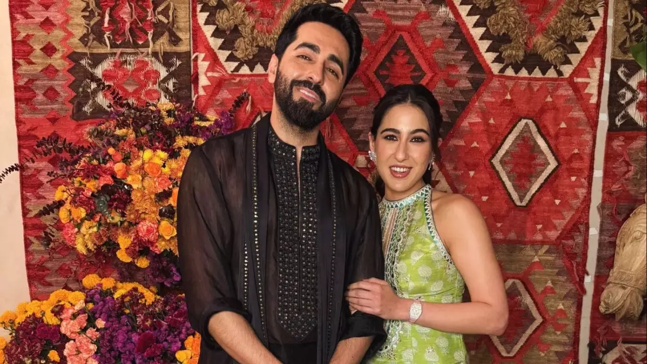 ayushmann khurrana and sara ali khan