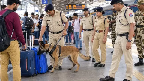 Mumbai Police Adds Belgian Malinois Dogs in dog squad Mumbai Police Adds Belgian Malinois Dogs in dog squad