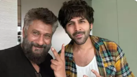 kartik aaryan and vivek agnihotri