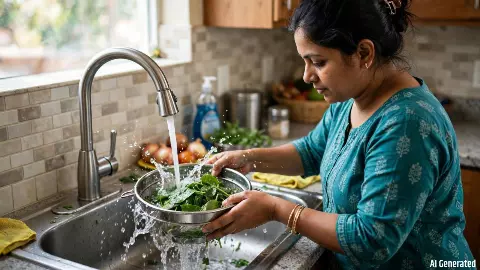 Winter Hack: मिनटों में साफ हो जाएगी पालक-मेथी जैसी हरी पत्तेदार सब्जियां, ये 1 हैक आएगा काम Winter Hack: मिनटों में साफ हो जाएगी पालक-मेथी जैसी हरी पत्तेदार सब्जियां, ये 1 हैक आएगा काम