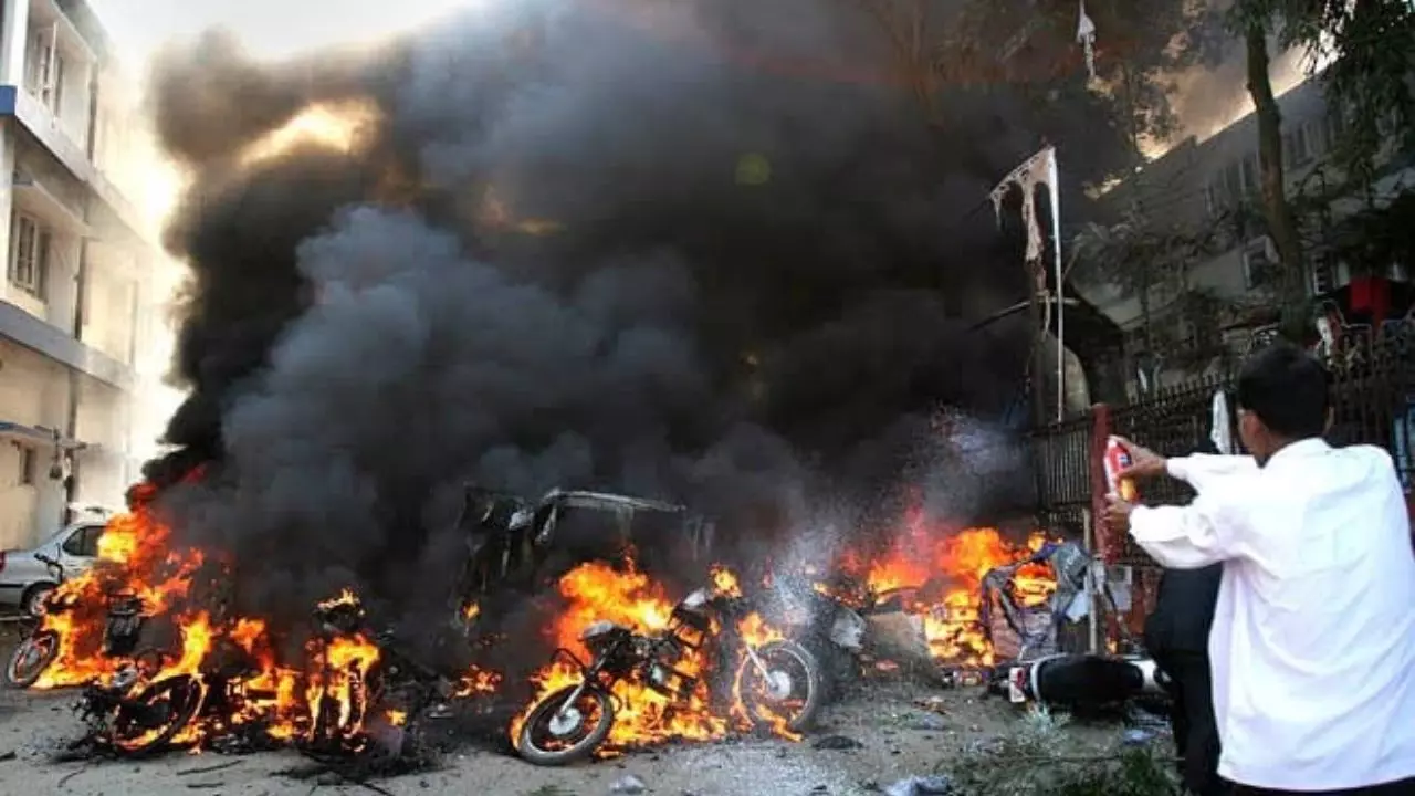 bomb blast