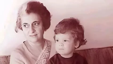 rahul gandhi and indira gandhi
